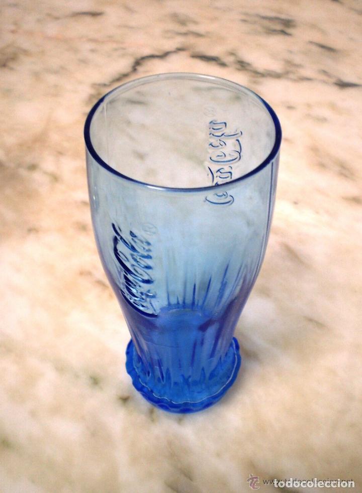 Coleccionismo de Coca-Cola y Pepsi: COCA COLA - VASO AZUL. - Foto 1