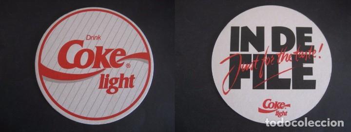 Coleccionismo de Coca-Cola y Pepsi: POSAVASOS COCA-COLA COKE - Foto 1
