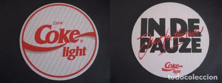 Coleccionismo de Coca-Cola y Pepsi: POSAVASOS COCA-COLA COKE - Foto 1