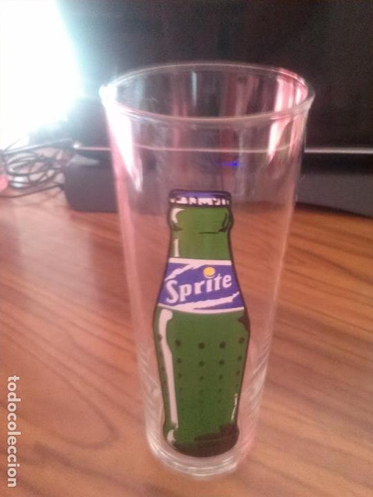Collecting of Coca-Cola and Pepsi: VASO DE TUBO DE CRISTAL DE SPRITE. EDICI&Oacute;N RAR&Iacute;SIMA. BUEN ESTADO. RAR&Iacute;SIMA