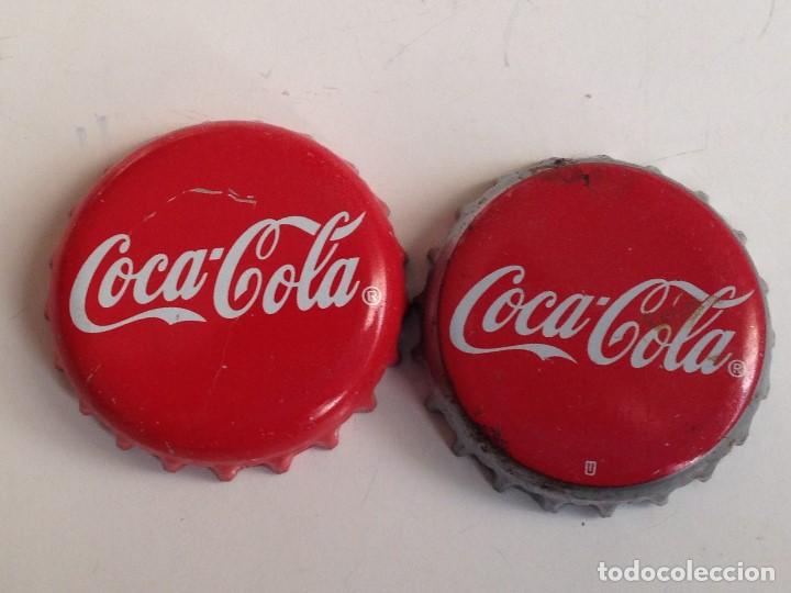 Sammeln von Coca-Cola und Pepsi: Lote 2 Chapas Kronkorken Caps Tappi Coca Cola. Espa&ntilde;a