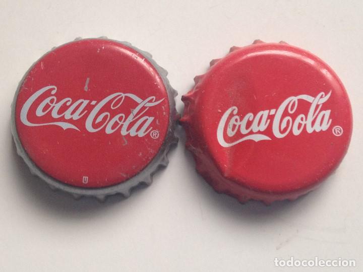 Sammeln von Coca-Cola und Pepsi: Lote 2 Chapas Kronkorken Caps Tappi Coca Cola. Espa&ntilde;a
