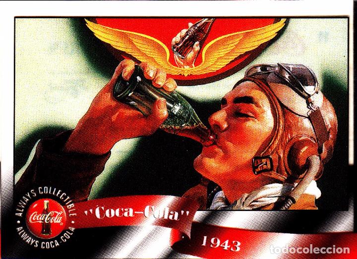 Coleccionismo de Coca-Cola y Pepsi: Coca Cola: serie completa de 50 tarjetas en acetato, perfecto estado, 1996 Score Borad - CLC