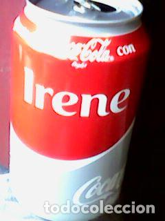 Collecting of Coca-Cola and Pepsi: Comparte una Coca Cola Light con Irene