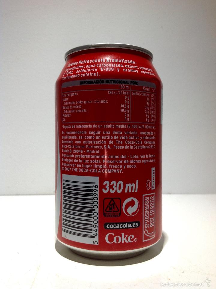 Coleccionismo de Coca-Cola y Pepsi: BOTE DE COCA COLA,MODELO ANTIGUO - Foto 3