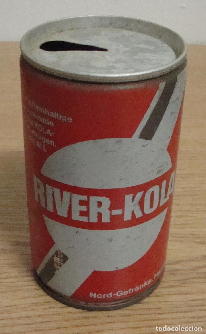 Collectionnisme de Coca-Cola et Pepsi: ANTIGUA LATA VACIA RIVER KOLA