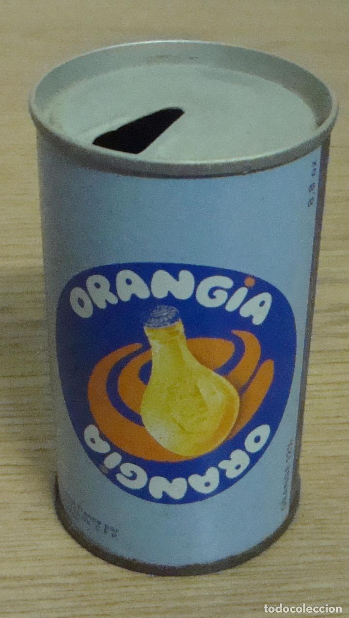 Collectionnisme de Coca-Cola et Pepsi: ANTIGUA LATA VACIA ORANGIA