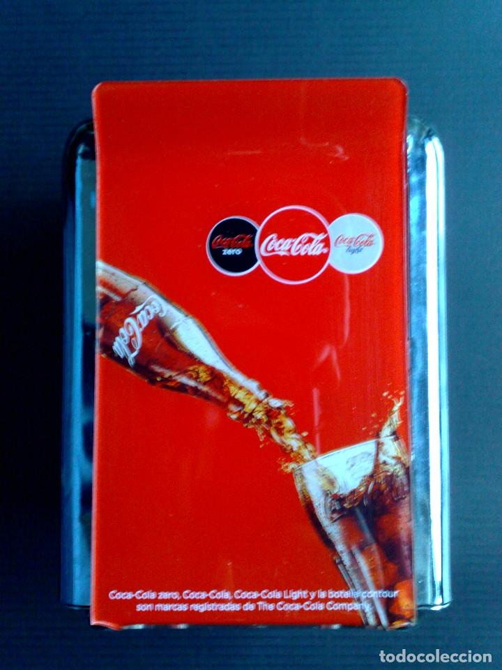 Collectionnisme de Coca-Cola et Pepsi: SERVILLETERA PUBLICITARIA METALICA N&ordm;1,COCA~COLA.