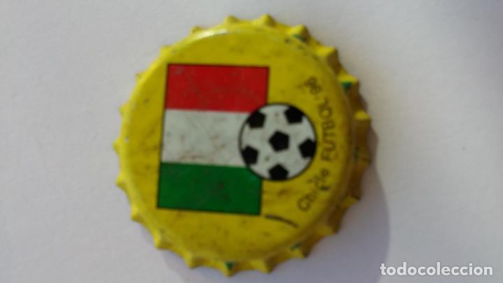 Collectionnisme de Coca-Cola et Pepsi: Chapa de chicle del mundial de futbol 1996 ,italia