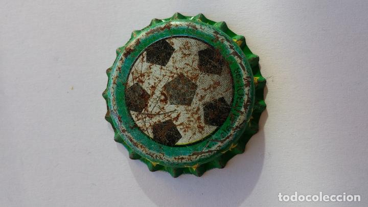 Collectionnisme de Coca-Cola et Pepsi: Chapa de chicle del mundial de futbol 1996
