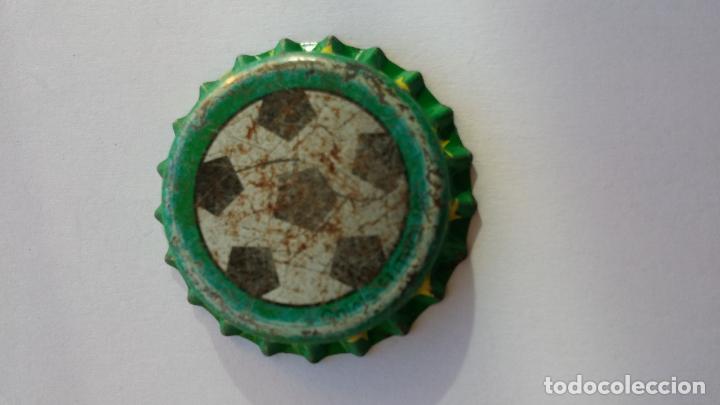 Collectionnisme de Coca-Cola et Pepsi: Chapa de chicle del mundial de futbol 1996