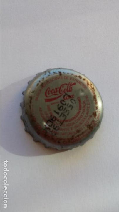 Collectionnisme de Coca-Cola et Pepsi: Chapa de coca cola del mundial de futbol 1996