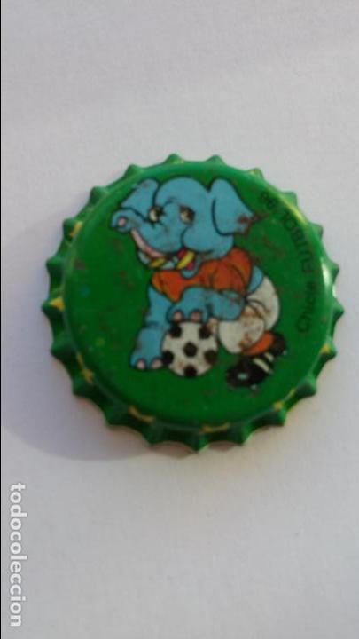 Collectionnisme de Coca-Cola et Pepsi: Chapa de chicle del mundial de futbol 1996