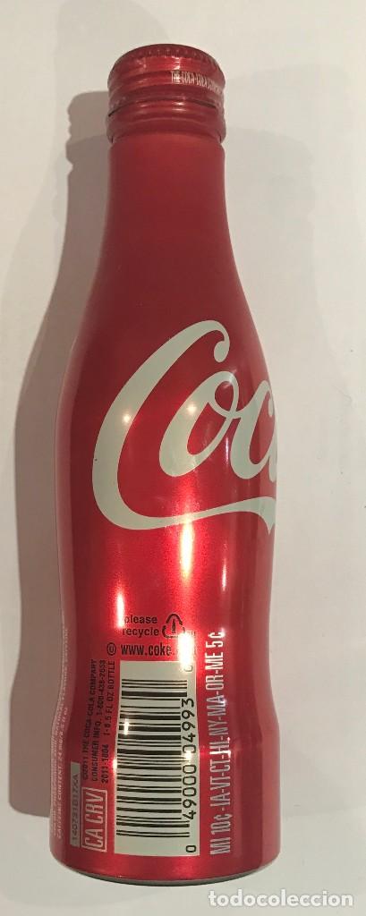 Coleccionismo de Coca-Cola y Pepsi: BOTELLA COCA-COLA - ALUMINO - Foto 2