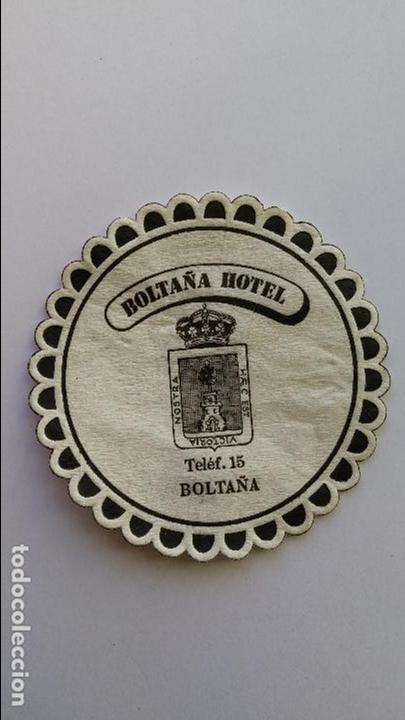 Collectionnisme de Coca-Cola et Pepsi: posavaso con a&ntilde;os de boltana hotel ,boltana ,telefono 15