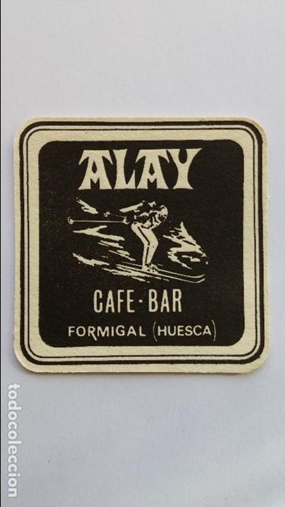 Collectionnisme de Coca-Cola et Pepsi: posavaso con a&ntilde;os de cafe-bar alay ,formigal, huesca