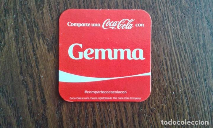Collectionnisme de Coca-Cola et Pepsi: posavasos de coca cola, Gemma