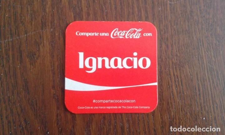 Coleccionismo de Coca-Cola y Pepsi: posavasos de coca cola, Ignacio - Foto 1