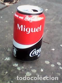 Collectionnisme de Coca-Cola et Pepsi: Comparte una lata de Coca Cola Zero con Miguel