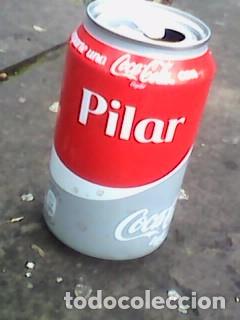 Collectionnisme de Coca-Cola et Pepsi: Comparte una lata de Coca Cola Light con  Pilar