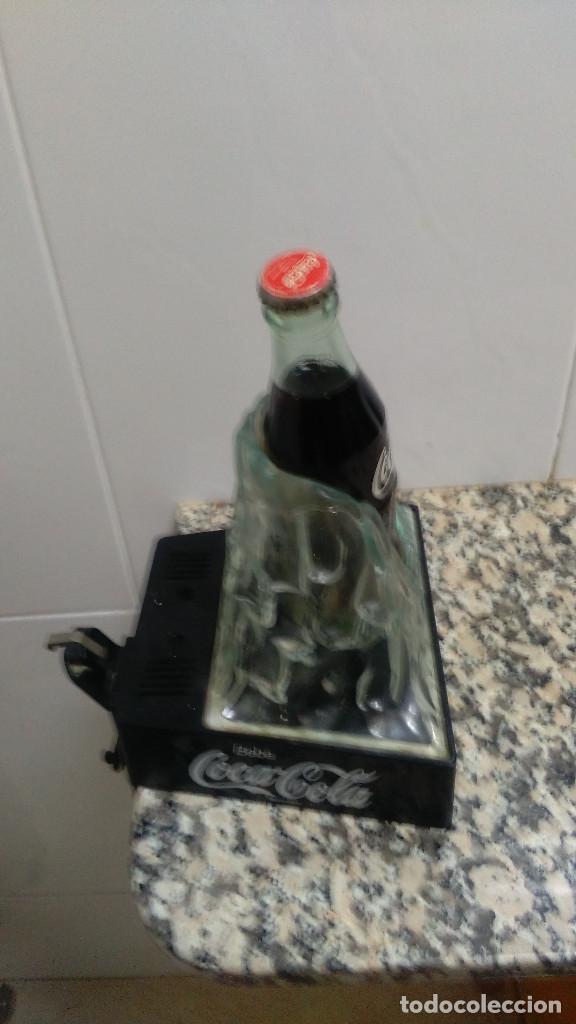 Coleccionismo de Coca-Cola y Pepsi: EXPOSITOR ABRIDOR BOTELLAS COCA COLA HIELO - Foto 1