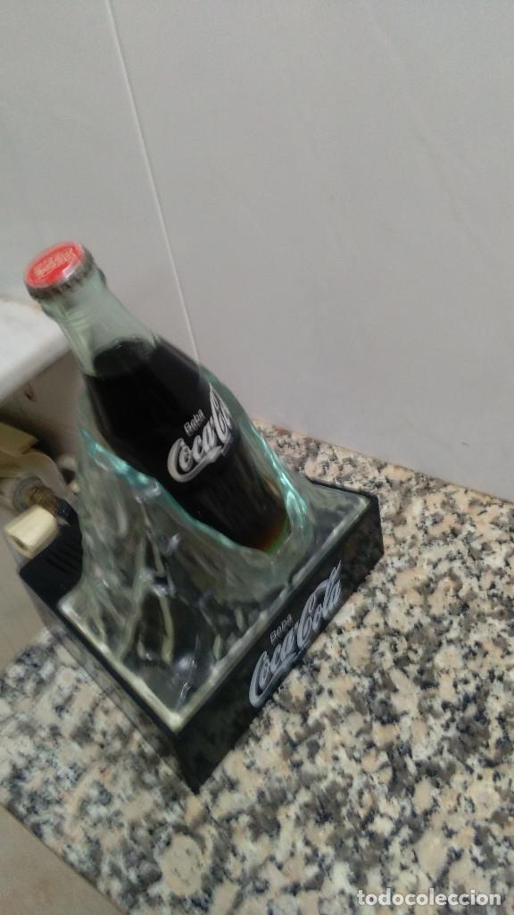 Coleccionismo de Coca-Cola y Pepsi: EXPOSITOR ABRIDOR BOTELLAS COCA COLA HIELO - Foto 2