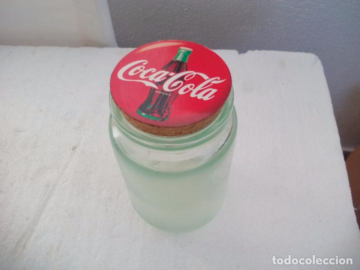 Collectionnisme de Coca-Cola et Pepsi: Antiguo bote o tarro de cristal de Coca-Cola. Frasco. Cocacola glass canister