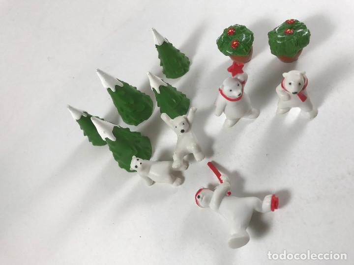 Collectionnisme de Coca-Cola et Pepsi: PIEZAS DE REPUESTO JUEGO NAVIDAD COCA COLA (OSOS POLARES, ABETOS, PINOS, MACETONES...)