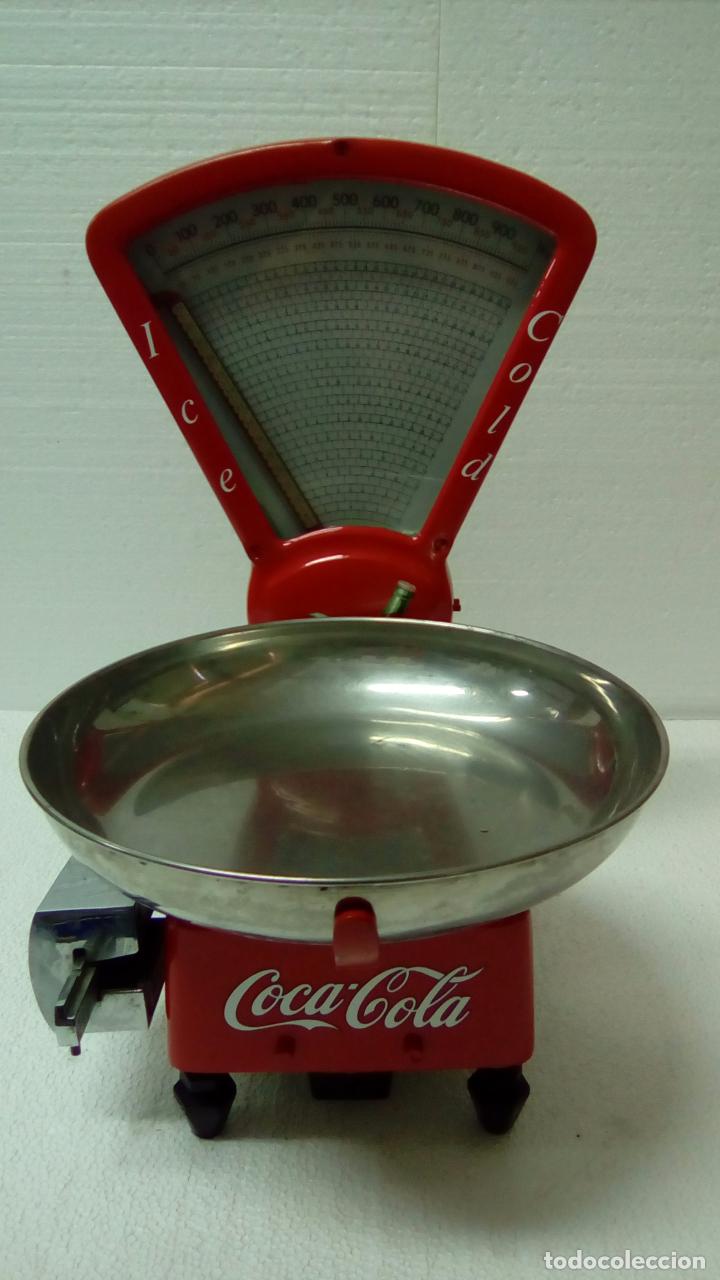 Coleccionismo de Coca-Cola y Pepsi: ANTIGUA BASCULA COMERCIO TEMATIZADA COCA COLA - Foto 1
