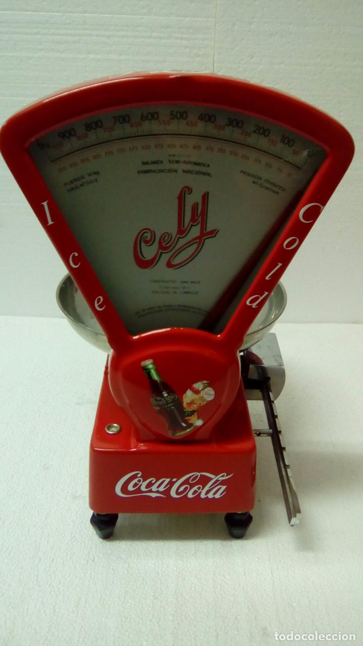 Coleccionismo de Coca-Cola y Pepsi: ANTIGUA BASCULA COMERCIO TEMATIZADA COCA COLA - Foto 2