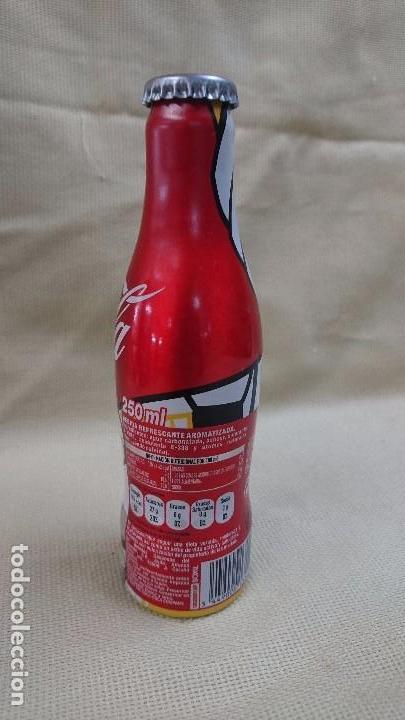 Coleccionismo de Coca-Cola y Pepsi: BOTELLA COCA-COLA EURO2012 ALUMINIO - Foto 2