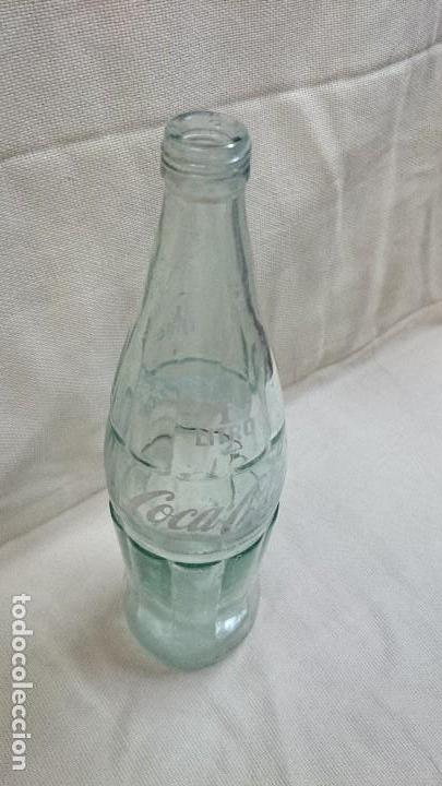 Coleccionismo de Coca-Cola y Pepsi: BOTELLA DE CRISTAL COCA COLA 1 LITRO - Foto 3