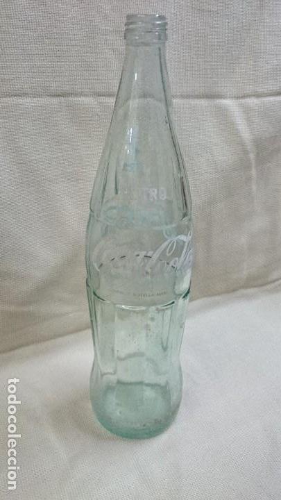botella cristal 1 un litro - coca cola - vacia - Compra venta en  todocoleccion