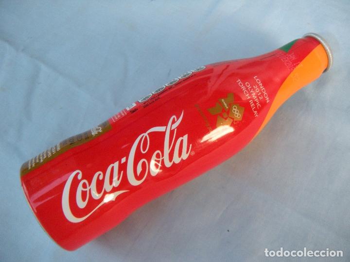 Collectionnisme de Coca-Cola et Pepsi: BOTELLA COCA-COLA DE ALUMINIO JUEGOS OLIMPICOS DE LONDRES 2012.