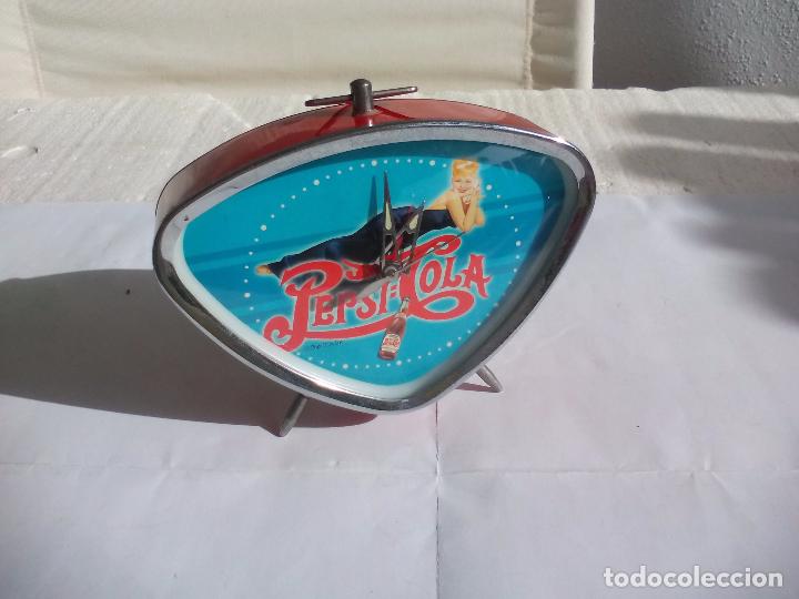 Collezionismo di Coca-Cola e Pepsi: Reloj despertador Pepsi Cola vintage, no funciona, propaganda publicidad pepsicola