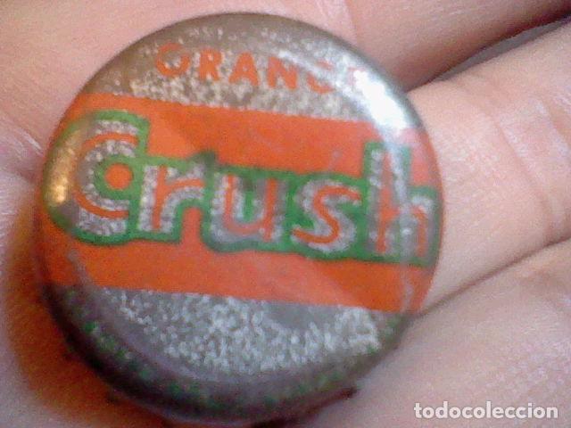 Collectionnisme de Coca-Cola et Pepsi: chapa corona dorso corcho crush orange naranja