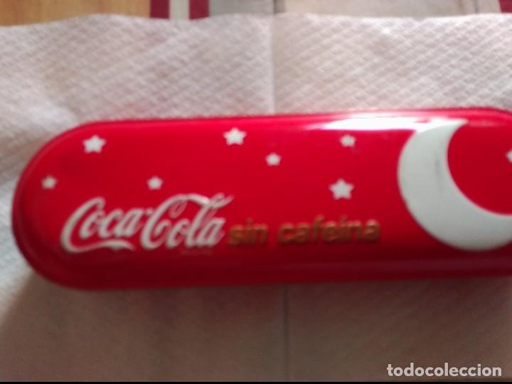 Coleccionismo de Coca-Cola y Pepsi: plumier coca cola dos pisos - Foto 1