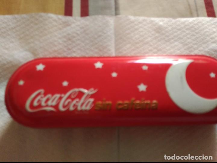 Coleccionismo de Coca-Cola y Pepsi: plumier coca cola dos pisos - Foto 3