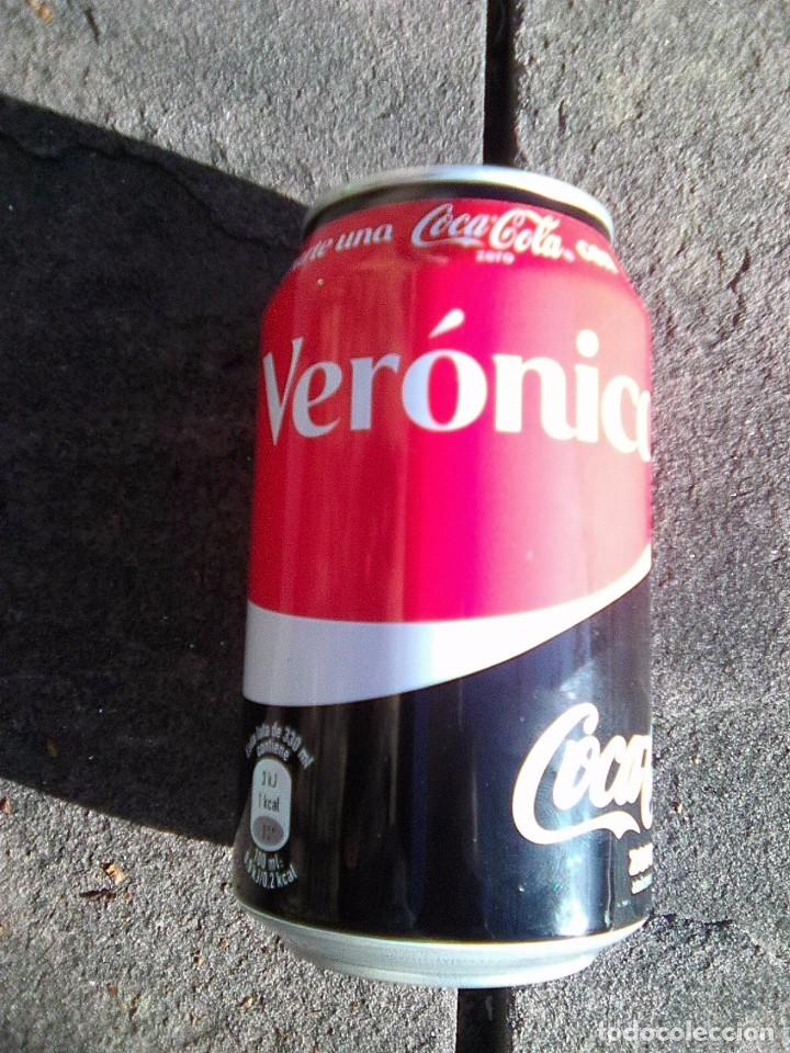 Collectionnisme de Coca-Cola et Pepsi: Comparte una lata de Coca Cola zero con Ver&oacute;nica
