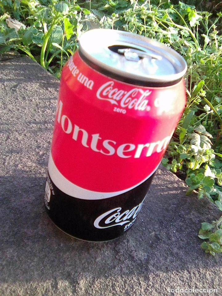 Collectionnisme de Coca-Cola et Pepsi: Comparte una lata de Coca Cola zero con Montserrat
