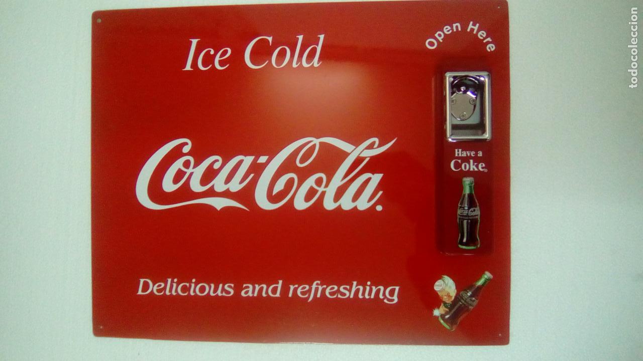 Coleccionismo de Coca-Cola y Pepsi: ABREBOTELLAS  DE PARED COCA COLA - Foto 1