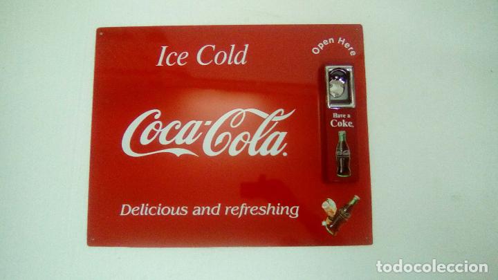 Coleccionismo de Coca-Cola y Pepsi: ABREBOTELLAS  DE PARED COCA COLA - Foto 2