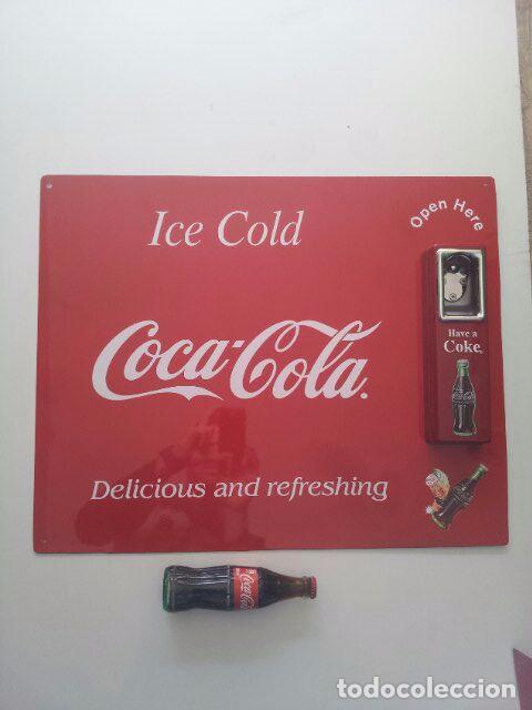 Coleccionismo de Coca-Cola y Pepsi: ABREBOTELLAS  DE PARED COCA COLA - Foto 3