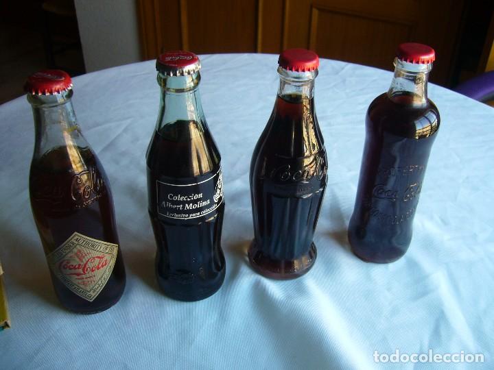 Sammeln von Coca-Cola und Pepsi: Lote botellas de Coca Cola llenas