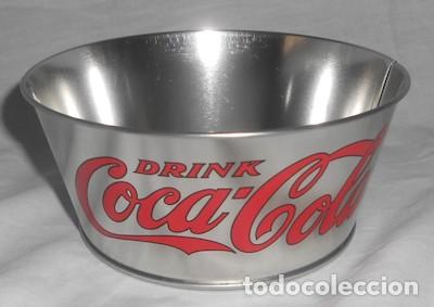 Coleccionismo de Coca-Cola y Pepsi: PEQUE&Ntilde;A CUBITERA DE LATA DE COCA COLA - Foto 1