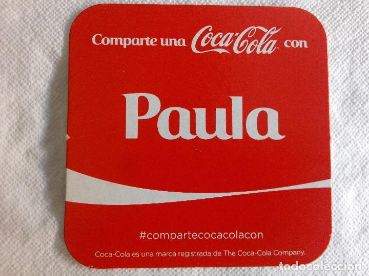 Collezionismo di Coca-Cola e Pepsi: POSAVASOS COCA COLA PAULA