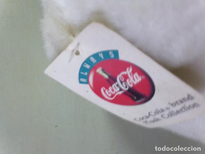 Coleccionismo de Coca-Cola y Pepsi: Oso de peluche, con botella Coca Cola - Foto 3