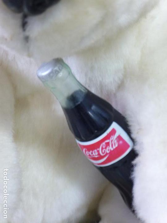Coleccionismo de Coca-Cola y Pepsi: Oso de peluche, con botella Coca Cola - Foto 5