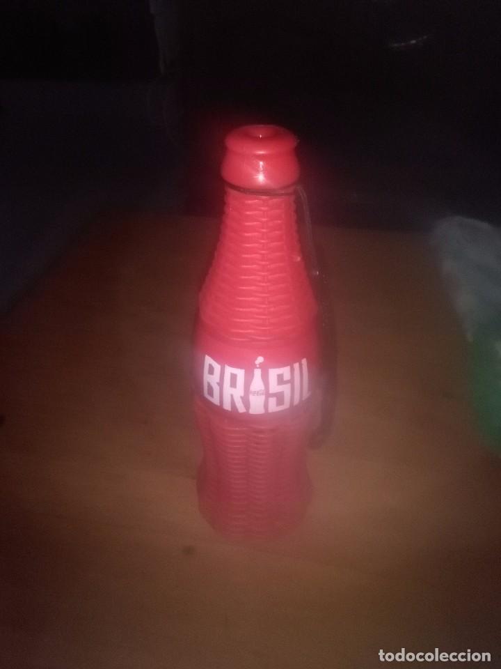 Coleccionismo de Coca-Cola y Pepsi: BOTELLA SILVATO Y MARACA. BRASIL COCA COLA - Foto 1