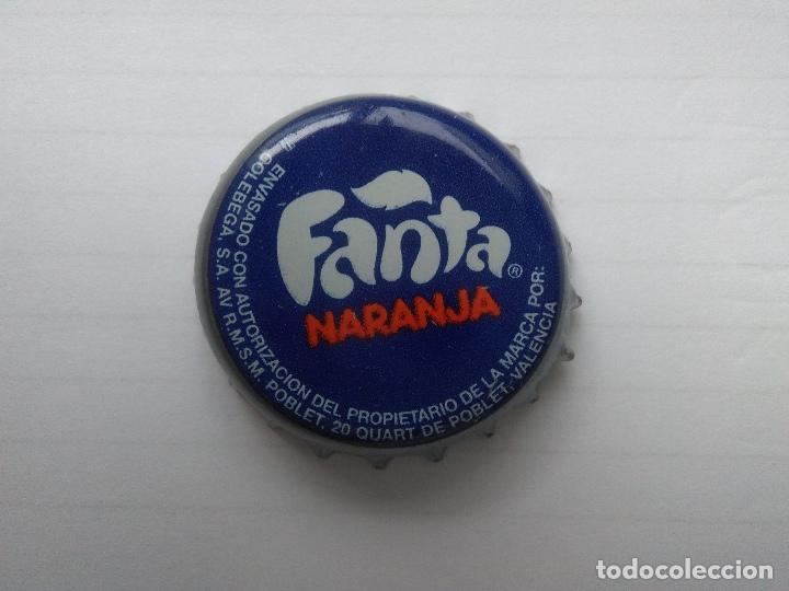 Colecionismo de Coca-Cola e Pepsi: TAPON BEER CORONA BOTTLE CAP KRONKORKEN TAPPI _FANTA NARANJA COCA-COLA PEPSI FABRICA U VALENCIA